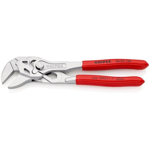 Knipex Pliers Wrench Plastic Coated Chrome-plated 150mm 86 03 150